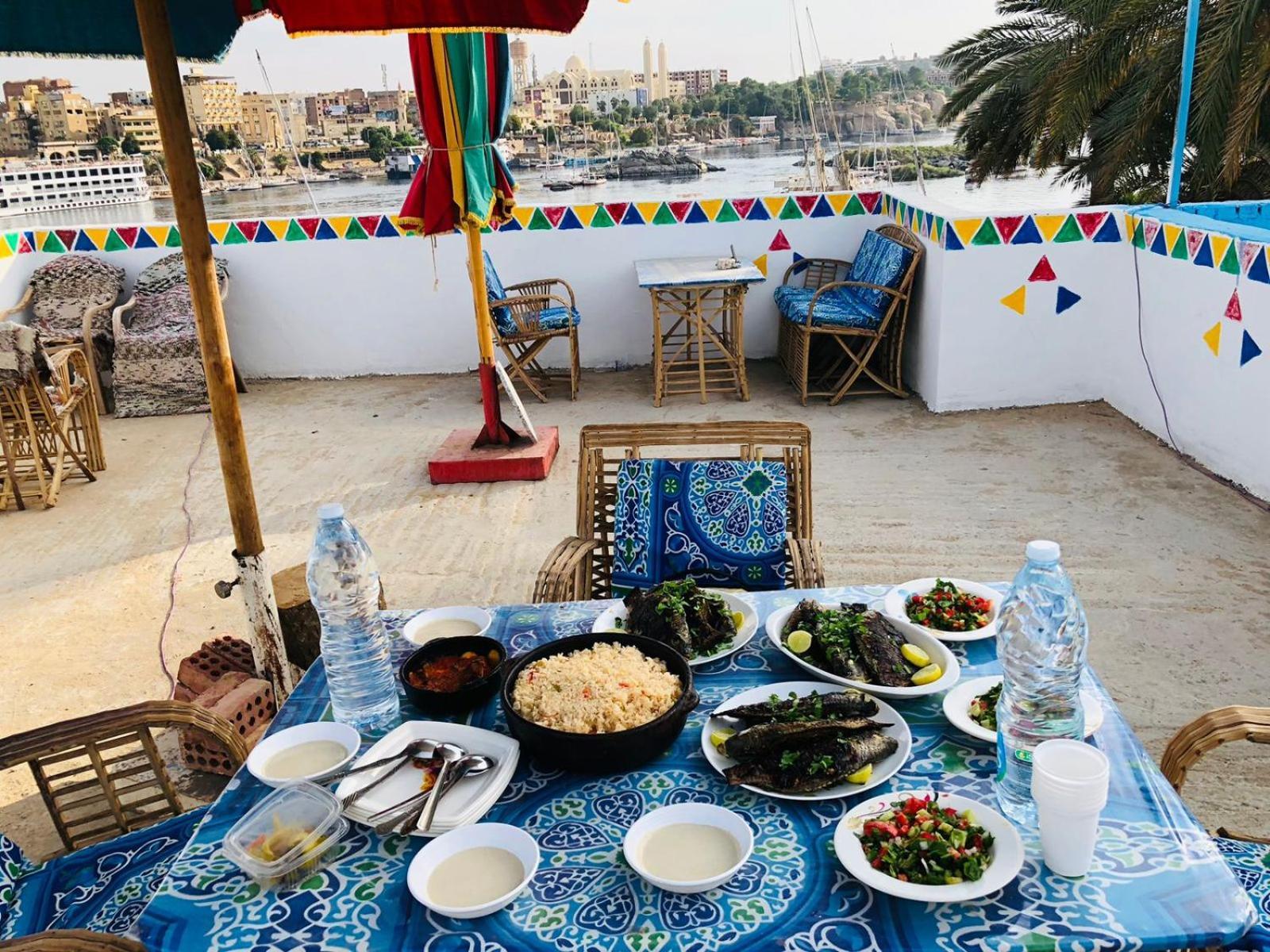 Mostafa Jamaica Guesthouse Aswan Rom bilde