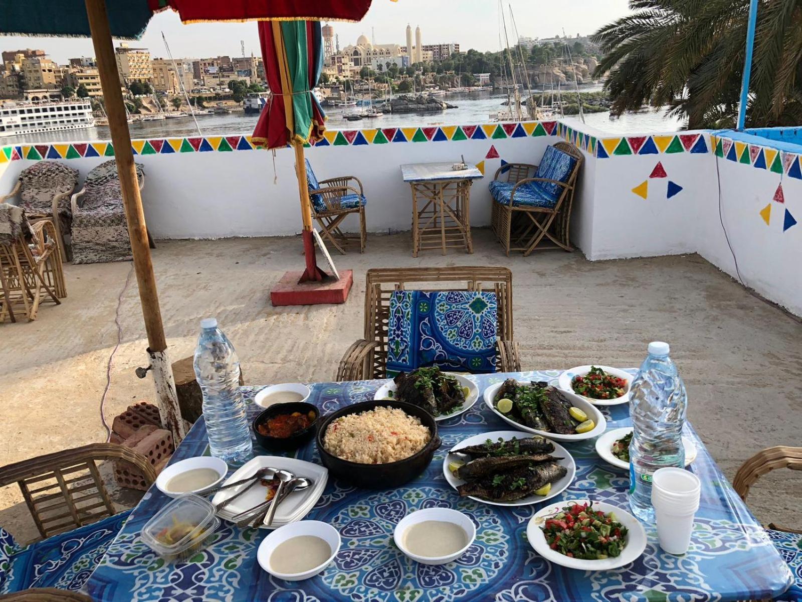 Mostafa Jamaica Guesthouse Aswan Rom bilde